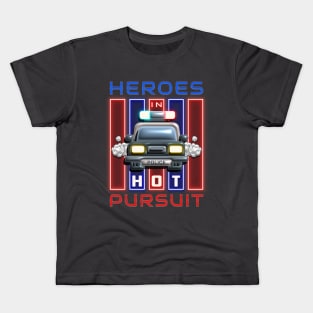 Police Car Kids T-Shirt